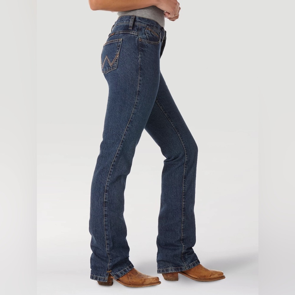Wrangler Women's Dark Blue Boot Cut Jeans